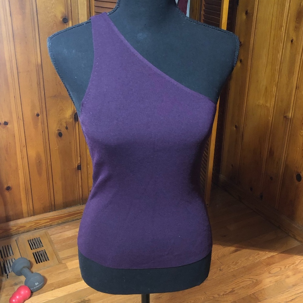 ❤️Jcrew one shoulder fitted tank top
